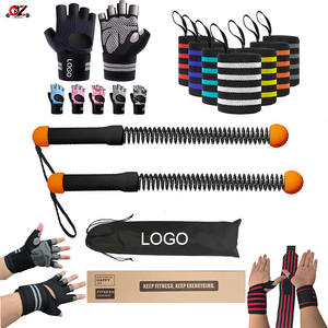 Guantes Deportivos Antideslizantes de TPR de Alta Elasticidad con Muñequera de Compresión, Personalizables de Fábrica, para Unisex - Product Image 1