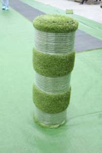 4 Couleurs Rouleau de gazon synthétique de haute qualité pour jardin/<span class=keywords><strong>tapis</strong></span> de gazon artificiel pour l'extérieur/faux gazon artificiel - Product Image 5