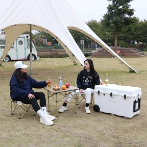Logo personnalisé très vendu glacière isolée pour camping en plein air pêche grande glacière rigide <span class=keywords><strong>coffre</strong></span> à glace avec refroidisseurs <span class=keywords><strong>de</strong></span> roue - Product Image 5