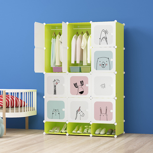 Hot Bán Có Thể Gập Lại Nhựa Tủ Quần Áo Màu Sắc Khác Nhau Armoir Tủ Tủ Tùy Chỉnh Tủ Quần Áo Phòng Ngủ Thiết Lập - Product Image 4