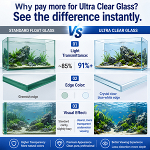 Grande <span class=keywords><strong>Acquario</strong></span> Rettangolare in Vetro per Acqua Salata, Vasca per Pesci Marini e Barriera Corallina con Mobile Ecologico e Sump per Ristoranti - Product Image 5