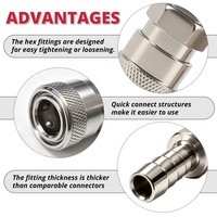 Raccord pneumatique Nitto, coupleur en laiton plaqué acier au carbone, joint à raccord rapide, raccord pneumatique mâle pour tuyau d'air