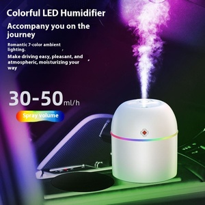 Wholesale New Lucky Clover Mini USB Aromatherapy Ultrasonic <b>Humidifier</b> 220ml Plastic Desktop Office Household Car Humidistat - Product Image 2