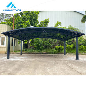 <span class=keywords><strong>2</strong></span> Abri de voiture Cour arrière de la villa Abri de voiture toit en polycarbonate - Product Image 3