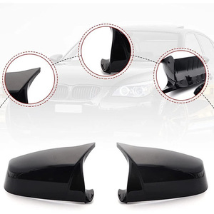 BMW <b>Mirror</b> Covers Glossy Black E60 F01 F10 Direct Fit Protection Decoration - Product Image 1