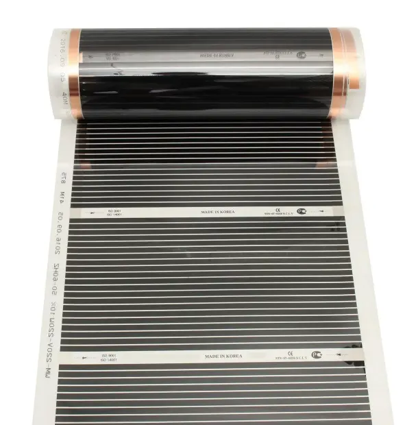 電気床暖房システム暖房製品遠赤外線グラフェンカーボンファイバーPTC暖房フィルム