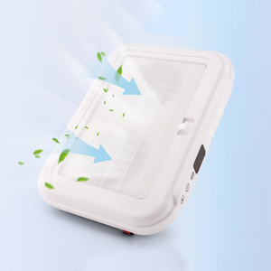 Aspirateur à poussière pour ongles à double ventilateur 170W, design ultra-plat, puissance réglable 4500 tr/min, pour manucure - Product Image 2