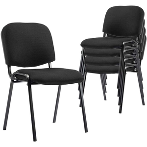 Modern Ergonomic Training <b>Chair</b> with Strong Metal Frame Wholesale Cheap Fabric Conference Meeting Room <b>Chair</b> <b>Stackable</b> Design - Product Image 2