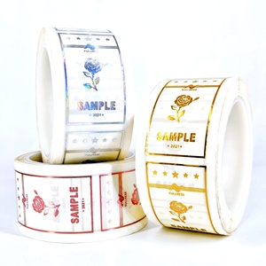 Custom Clear Round Stickers for Perfume Bottles, Strong Adhesion Waterproof Transparent <strong>Labels</strong> - Product Image 1