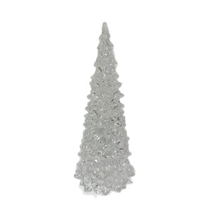 Acrylic Christmas <b>Tree</b> 3.25x7.5 Inches Multicolored Led <b>Lights</b> Remote Controlled Battery Operated Home Decor - Product Image 5