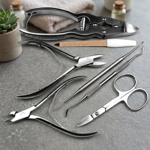 Cortauñas de Acero al Carbono de Alta Calidad ASAP de 14 cm con Apertura de Mandíbula Ancha para Uñas Gruesas, Instrumento de Podología de Mango Largo para Dedos - Product Image 3