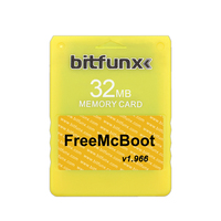 Simpan Data Game Versi Baru 1.966 32MB Gratis Kartu Memori McBoot FMCB untuk Playstation2 PS2