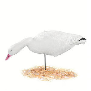 Décoys de canards des neiges blancs en plastique pour la chasse en plein air, décoration réaliste, accessoires - Product Image 4