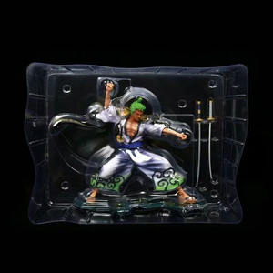 2025 OEM 맞춤형 PVC 수지 장난감 하이 퀄리티 액션 및 장난감 전투 모드 세 칼 흐름 한 조각 애니메이션 피규어 Roronoa Zoro - Product Image 5