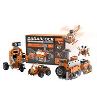 Bloques de Construcción Educativos DaDablock STEM con 36 Proyectos, Kit ESP32, Codificación Scratch Python, Compatible con el Aprendizaje del Inglés
