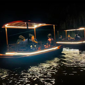 <span class=keywords><strong>Bateau</strong></span> électrique de tourisme de style antique, coque en LLDPE, marque ChiTong, <span class=keywords><strong>bateau</strong></span> de peinture aquatique 5 places pour villes anciennes et villes aquatiques - Product Image 6
