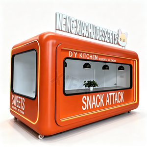 Remorque alimentaire mobile en acier inoxydable 304, facile à nettoyer, conforme aux normes sanitaires, <span class=keywords><strong>passe</strong></span> l'inspection - Product Image 3