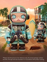 Коллекционная фигурка POPMART MEGA SPACE MOLLY 1000% Mint Chocolate, аниме-кукла из ПВХ, масштаб 1/12, подарочная коробка-сюрприз для демонстрации