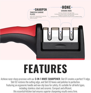 Replaceable Grinding Head <b>Knife</b> Sharpener Tungsten <b>Kitchen</b> <b>Knives</b> Sharpening Diamond Portable <b>Knife</b> Sharpener - Product Image 3