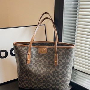 Bolso de mano Vintage minimalista para mujer, recién llegado, a la moda, texturizado, de gran capacidad, de lujo, con estampado de letras, bolso de hombro - Product Image 2