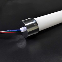 Tube flexible LED néon expédié de l'usine, rond, 360 degrés, diffuseur de bande LED en silicone, tubes LED néon