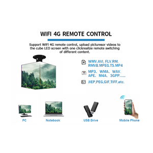 Màn hình <span class=keywords><strong>LED</strong></span> sáng tạo HD, màn hình khối <span class=keywords><strong>LED</strong></span> điều khiển qua WiFi 4G, thiết kế trang trí khối lập phương, màn hình <span class=keywords><strong>LED</strong></span> P2.5 - Product Image 6