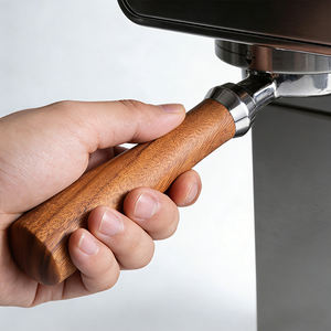 Kepala Portafilter Espresso Stainless Steel Pengganti Gagang Mesin Kopi 58mm 2 Telinga Portafilter Tanpa Dasar untuk La Marzocco - Product Image 4