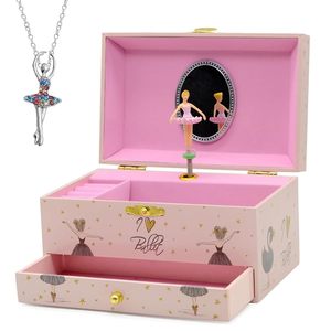 Sonmelix - Caja <span class=keywords><strong>Musical</strong></span> de Almacenamiento de Joyas con Lámina Dorada, Estilo Coreano, Material de Cartón, Música Personalizada para Niñas - Product Image 3