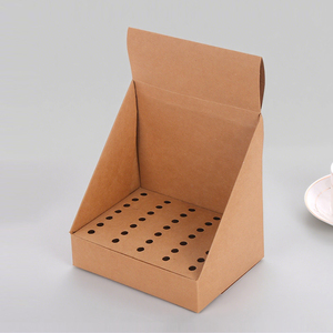 Có thể tái chế tùy chỉnh in logo truy cập hàng đầu hiển thị gấp các tông bán lẻ sản phẩm hộp hiển thị Mẫu hiển thị giấy kraft hiển thị - Product Image 3