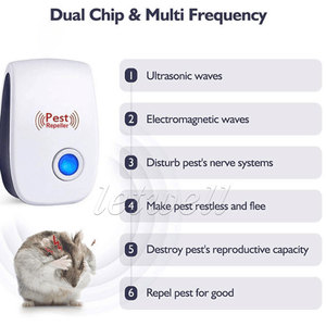 Repelentes de <span class=keywords><strong>mosquitos</strong></span> ultrasónicos superventas al por mayor de fábrica, matamosquitos electrónicos para <span class=keywords><strong>el</strong></span> hogar, trampas para <span class=keywords><strong>mosquitos</strong></span> - Product Image 5