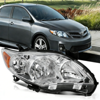 Conjunto de Faro Delantero Compatible con Toyota Corolla 2011-2013, Suministro de Fábrica de Autopartes