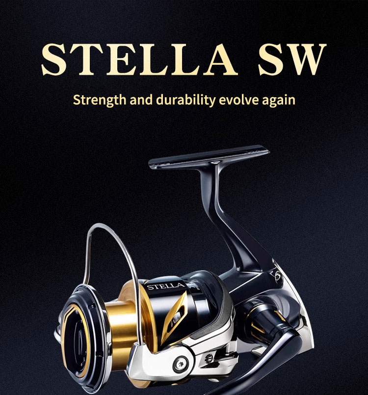 SHIMANO STELLA SW Seawater Fishing Reels - Durable & High