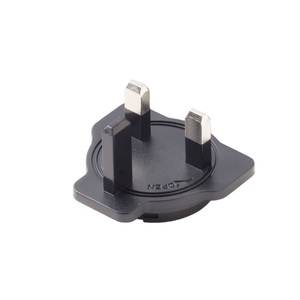 Prise électrique standard 1121/RH Ac Plug W3U 13A 230V avec mise à la terre en plastique pour l'Angleterre - Product Image 1