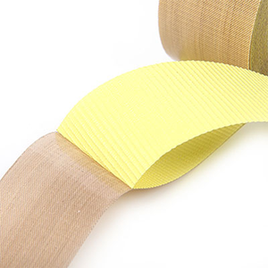 0,13mm 2 Zoll PTFE-beschichtetes Glasfaser-Klebeband Benzinbeständiges Antihaft-PTFE-Dichtungsband mit Gelbem Papier - Product Image 2