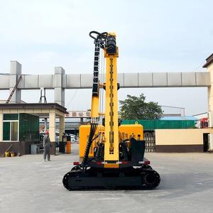 Customized Photovoltaic Pile Driver Crawler Self-Propelled Mountain Plateau Rock Blasting Rock <b>Drilling</b> Hydraulic <b>Small</b> Pile - Product Image 3
