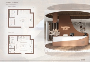 Muebles de Salón de Belleza Europeos, Mostrador de Exhibición de Productos de Salón con Forma Personalizada, Diseños de Interiores para Salón - Product Image 2