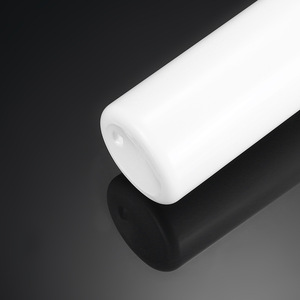 White <b>Plastic</b> Bottle 100Ml Flat Shoulder Flip Top <b>Cap</b> Cosmetic Refill Bottle PET Material - Product Image 2