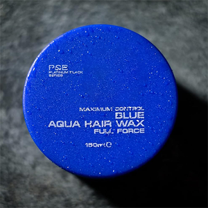 Cire coiffante pour cheveux bleue parfumée à la gomme à mâcher 150 ml, tenue ultra forte et brillance élevée, pour hommes et femmes - Product Image 1