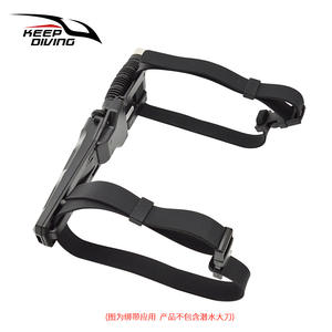 KEEP DIVING XJ 008 Corde de sauvetage spéciale pour la plongée, en caoutchouc épaissi, avec couteau de survie remplaçable et sangle de coupe - Product Image 4