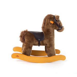 Chevaux à bascule classiques en bois de style britannique pour enfants - Product Image 4
