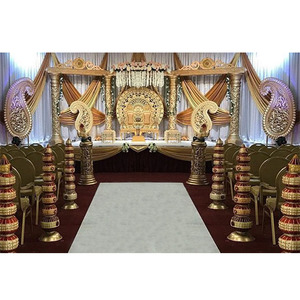 Columnas Decorativas para Bodas Indias, Columnas Tradicionales para Entrada de Bodas, Decoración para Pasillo de Boda, Decoración con Columnas para Bodas en el Reino Unido - Product Image 1