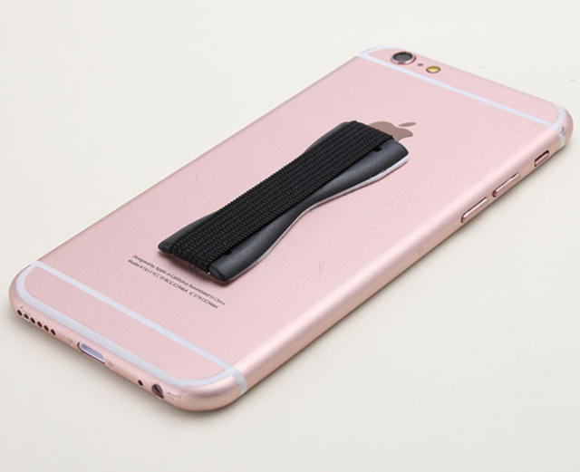 Handy Elastic Strap Custom Logo Mobile Phone Grip Holder,Cell Phone Case Grip,Sticky Phone Finger Ring Grip for iPhone