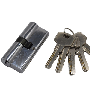 44 מ "מ אירו פרופיל גליל מנעול 22 + 22 מ" מ חומר פליז רהיטים - Product Image 5