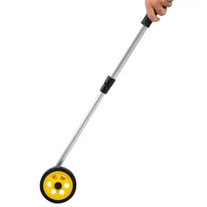 999.9m Measuring Wheel tools distance display Trundle Walking Surveyor Land with Telescopic Handle