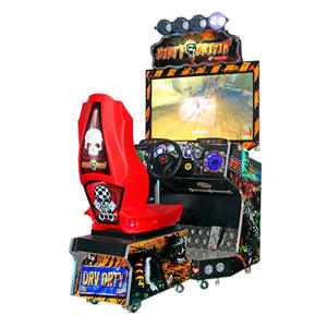 Máquina de Juegos de Carreras de Simulación con Pantalla de 42 Pulgadas que Funciona con Monedas, Juegos de Carreras de Autos Dirty Driving - Product Image 1
