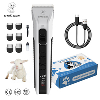 Tondeuse professionnelle pour animaux SiMAiSHEN-D10-D, outils électriques de démêlage pour moutons et chevaux, lame incurvée à 35 dents, tondeuse pour chiens
