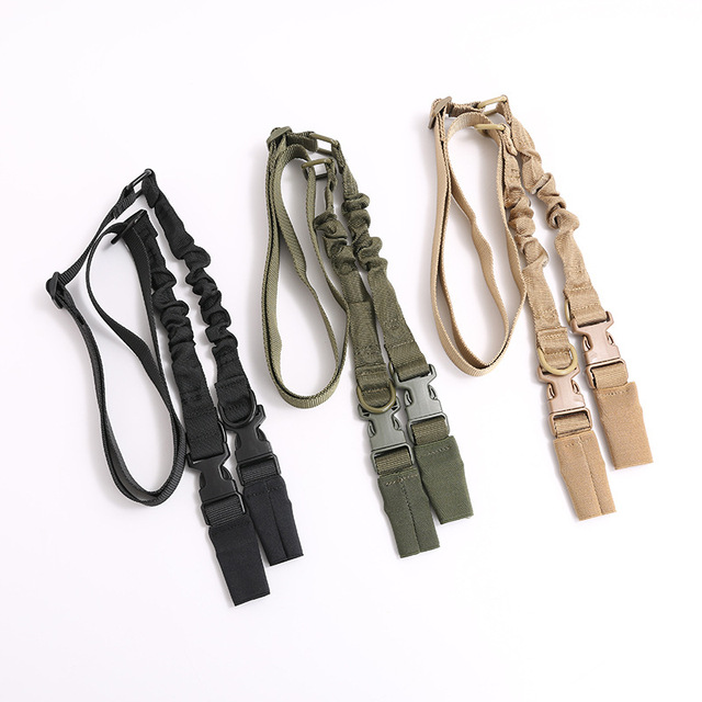 Outdoor Nylon Waistband Single Point Multi-Function Equipment Tactical Belt Water Bomb Oblique Shoulder Task Rope Gun Belt