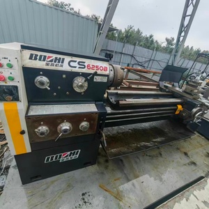 Cq6236 Cs6166b Torno de bancada pequeño usado para procesamiento de piezas de automóvil, longitud de procesamiento 1 metro, con soporte y torno, longitud de procesamiento 750 mm, diámetro 360 mm - Product Image 1