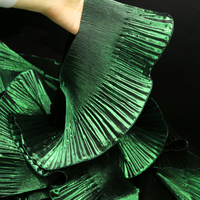 Nouveau design Tissu plissé imprimé pour couture DIY, robe en maille, décoration intérieure, rideau