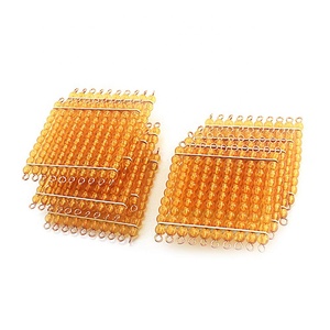 Bán buôn Mầm Non Bằng Gỗ Montessori Vàng Nguyên Liệu Hạt Cá Nhân đồ chơi giáo dục Toán Học Thiết Lập - Product Image 3